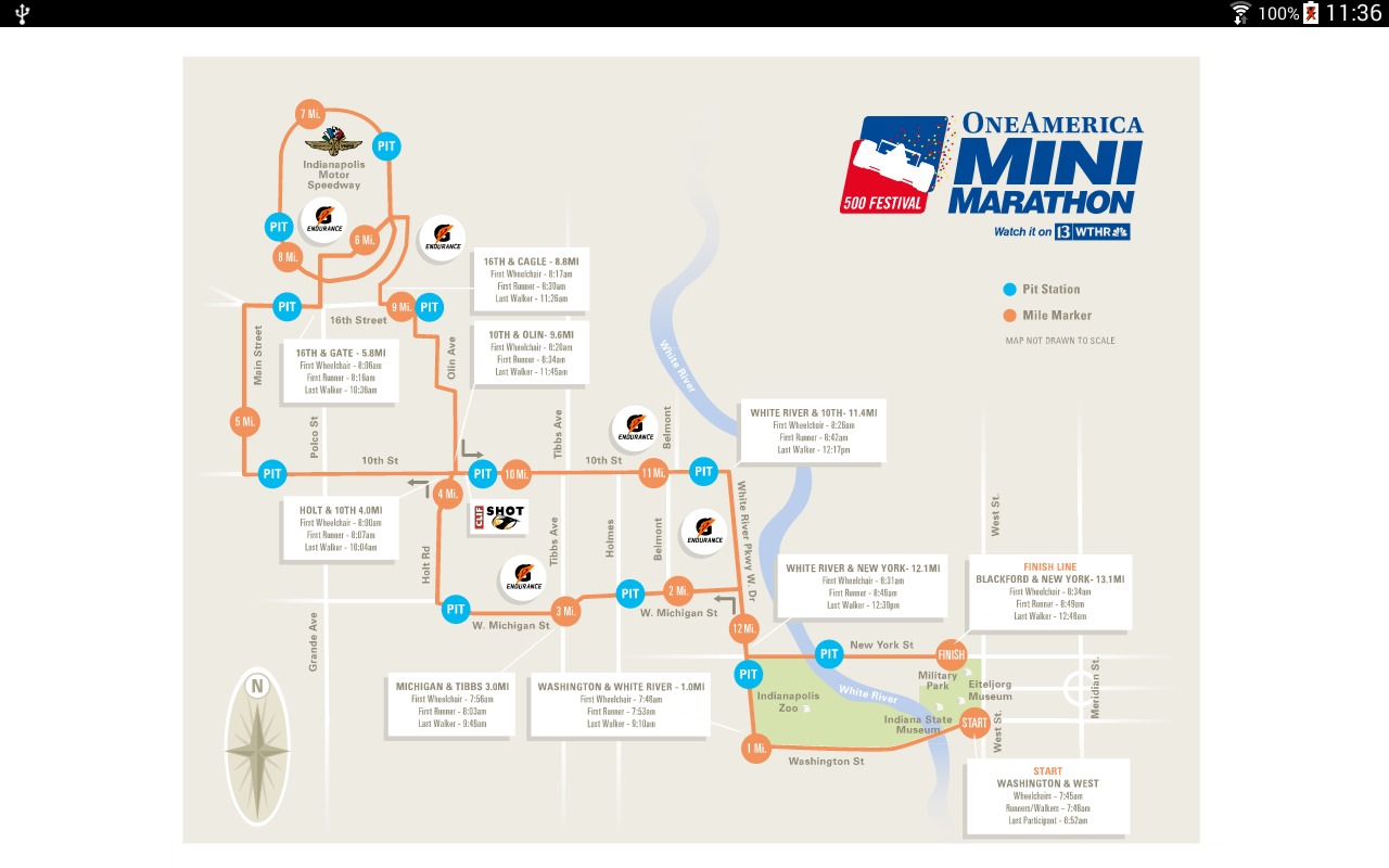 500 Festival Mini Marathon截图5