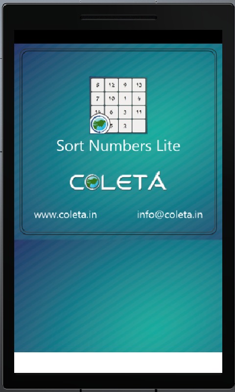 Sort Numbers Lite截图1