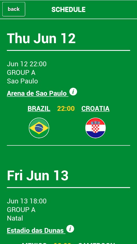 Quick cup Brazil 2014截图3