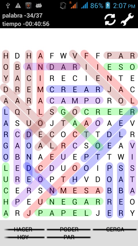 Word Search Spanish截图5