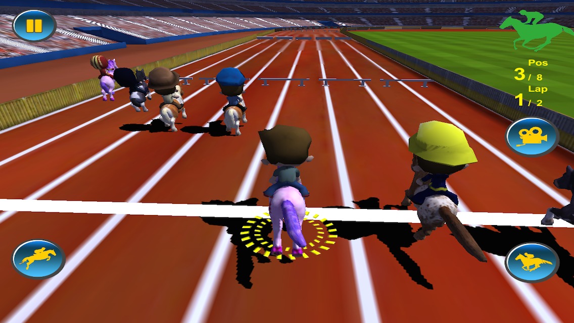 Horse Racing 3D (Kids Edition)截图3