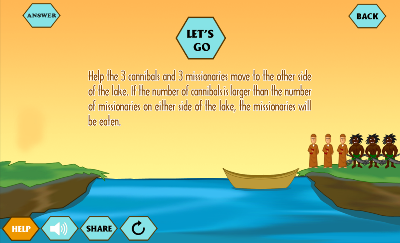 River Crossing IQ - Trivia Quiz截图4