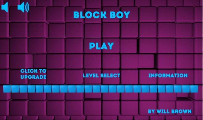 Block Boy Lite Platform Game截图1