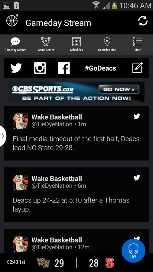 Wake Forest Gameday截图1