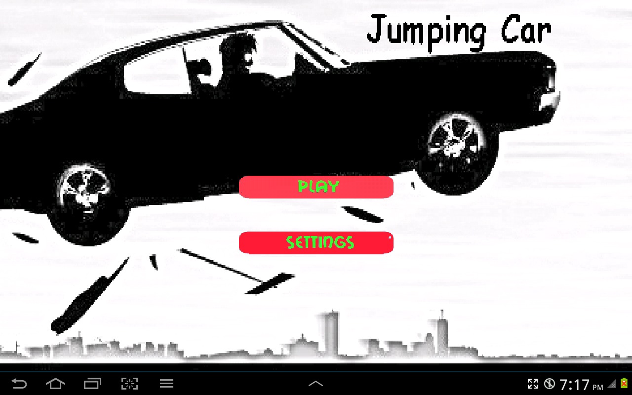 Jumping Car Race 2D截图5