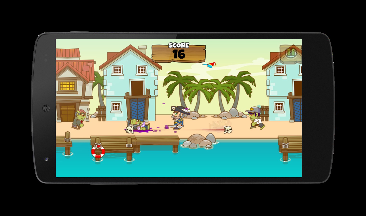 Yarrrr! (Pirates vs Zombies)截图4