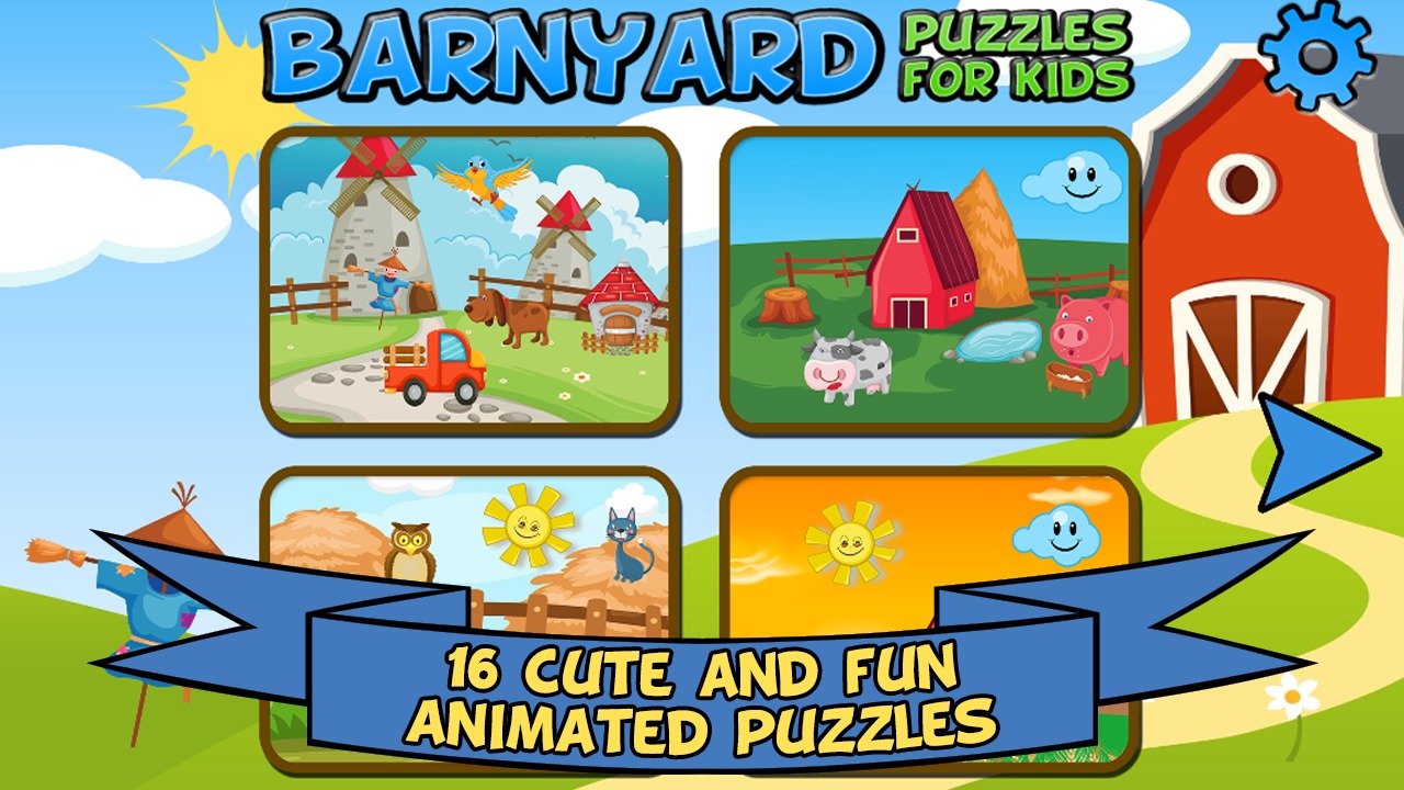 Barnyard Puzzles For Kids截图5