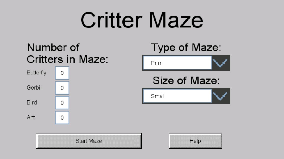 Critter Maze截图1