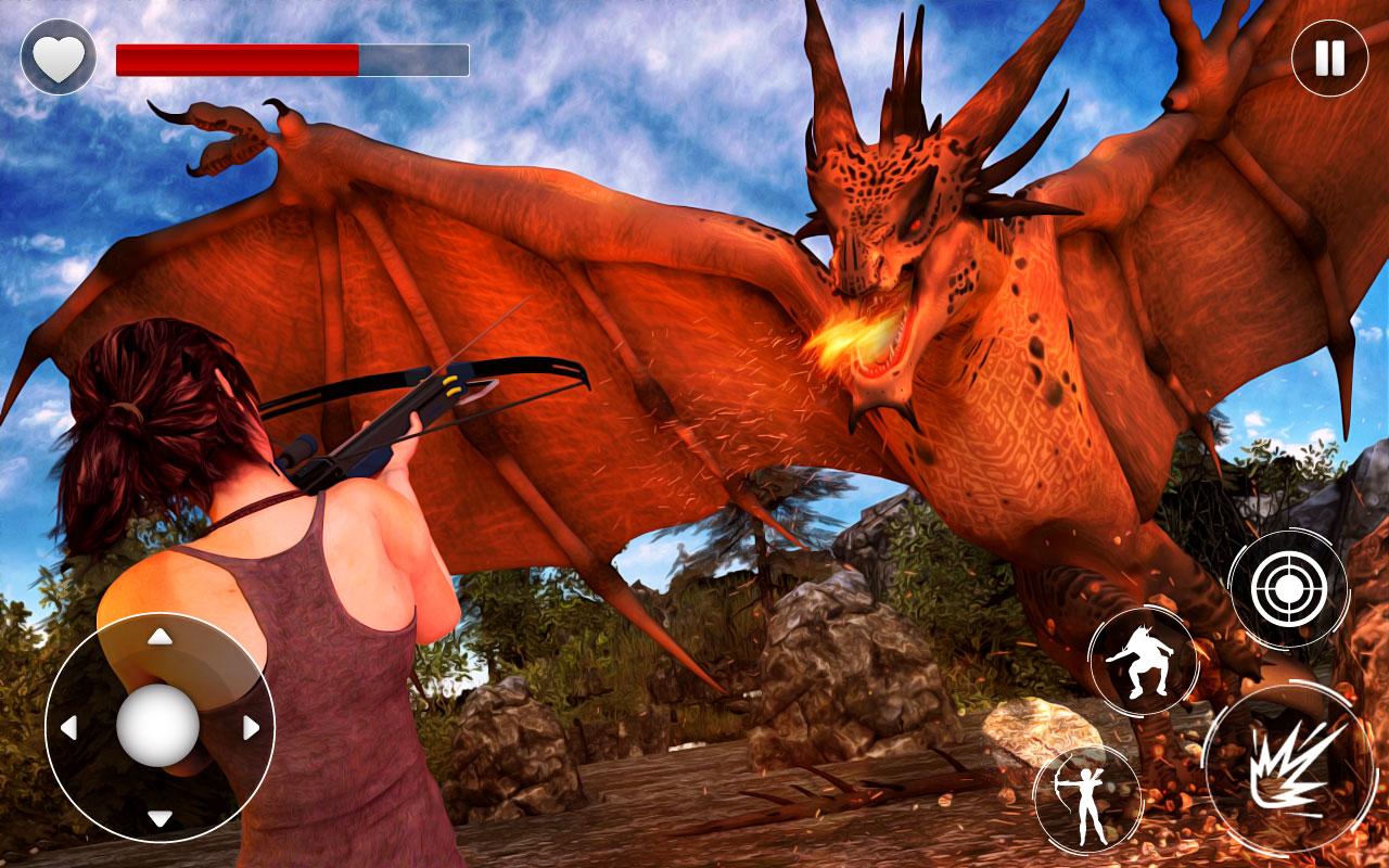 Dragon Lara War : Legend Archer Raider Survival 18截图4