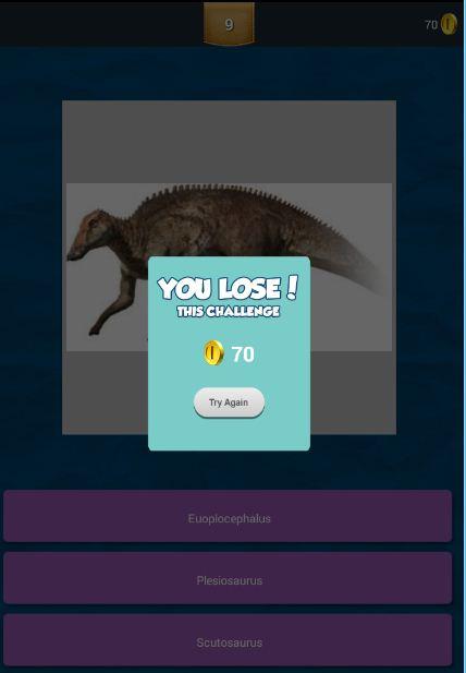 Jurassic Dinosaurs Quiz截图4