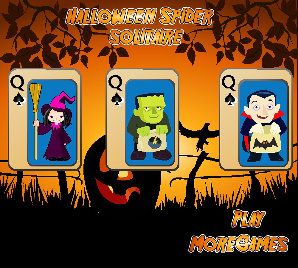 Halloween Spider Solitaire截图2