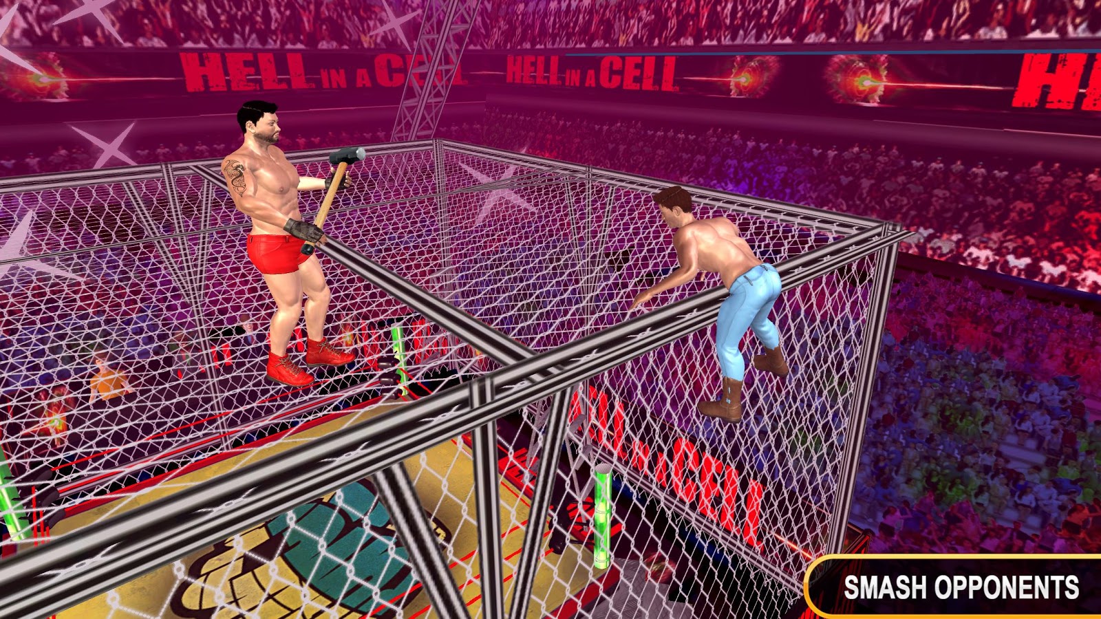 Survival Hell Wrestling: pro Cell Wrestling Games截图4