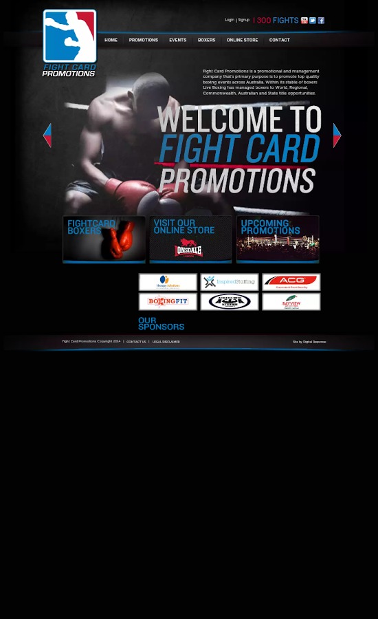 Fight Card Promotions截图1