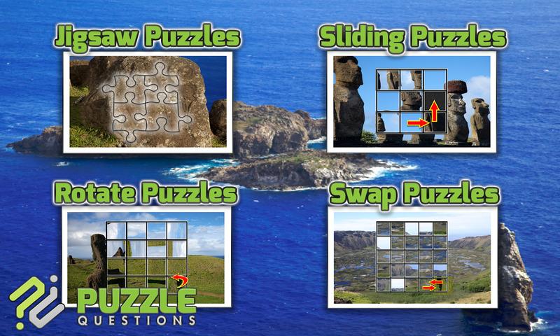 Free Easter Island Puzzle Game截图3