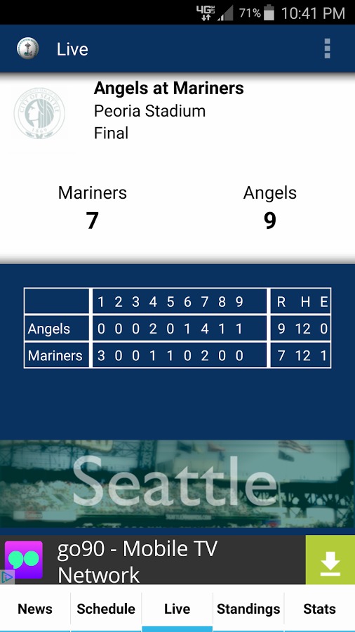 Seattle Baseball Free截图3