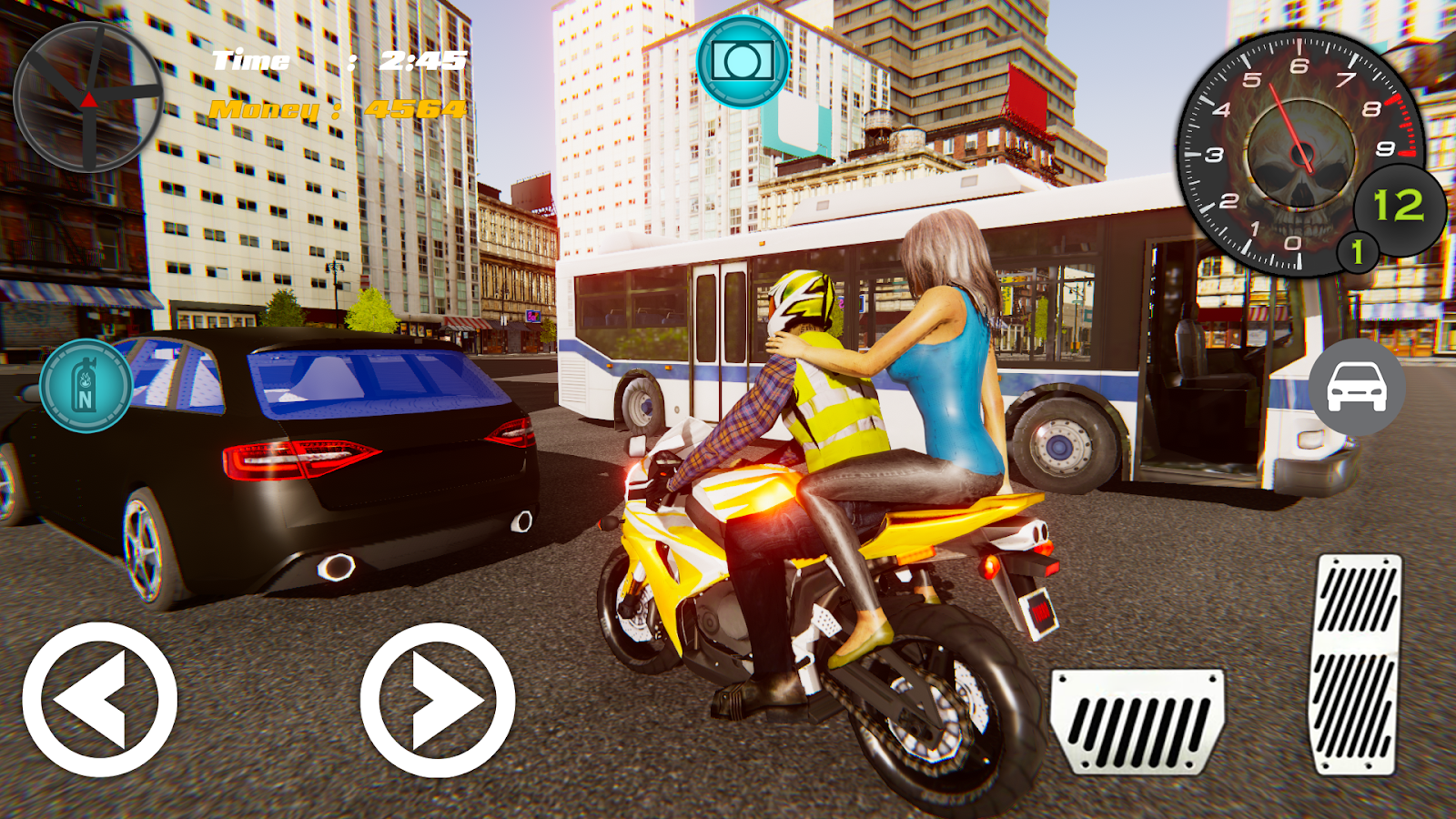 Sports Bike Taxi Rider截图5