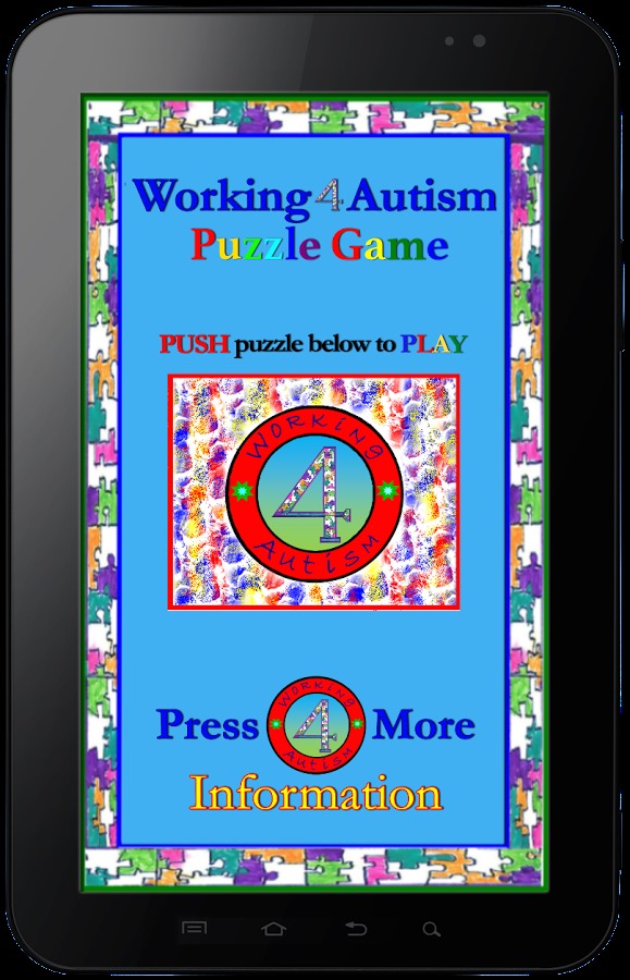 Working 4 Autism Puzzle Game截图4