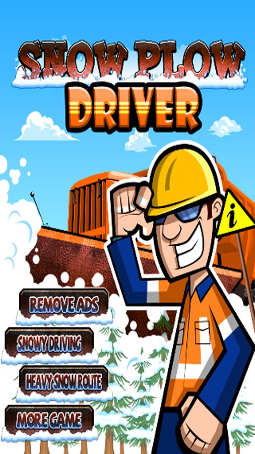 Snow Plow Truck Driver FREE截图3