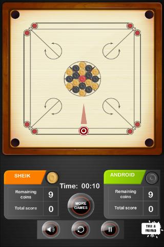 Carrom Board Game截图3