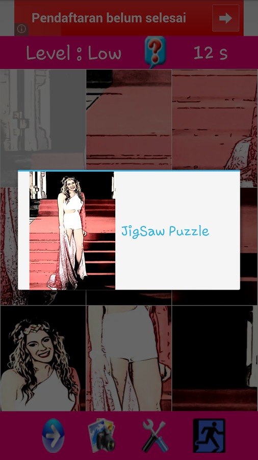 Cartoon Martina Puzzle Games截图5