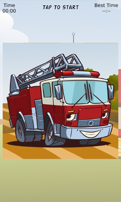 Fireman Samy Sliding Puzzle截图3