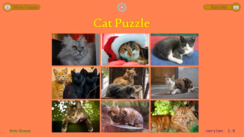 Cat Puzzle - Best For Kids截图1