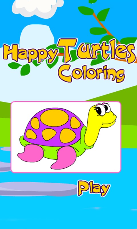 Coloring Happy Turtles截图1