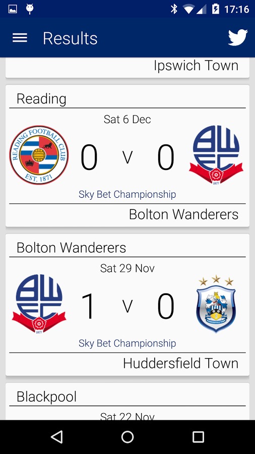 Bolton Wanderers截图1