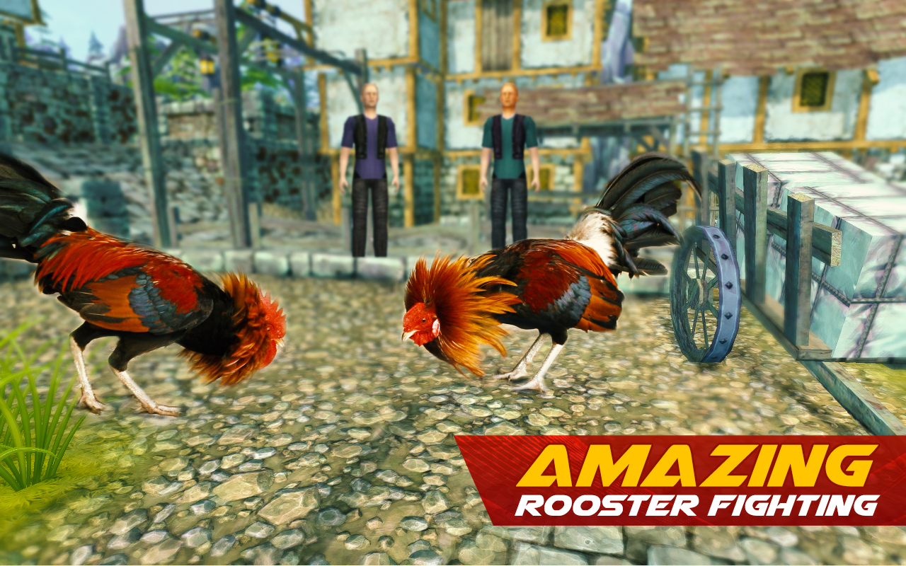 Rooster Wild Fighting : Farm Battle Run截图5