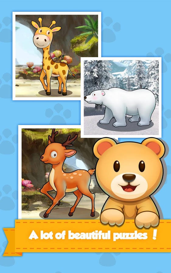 Furry Pets: Kids Jigsaw Puzzle截图3