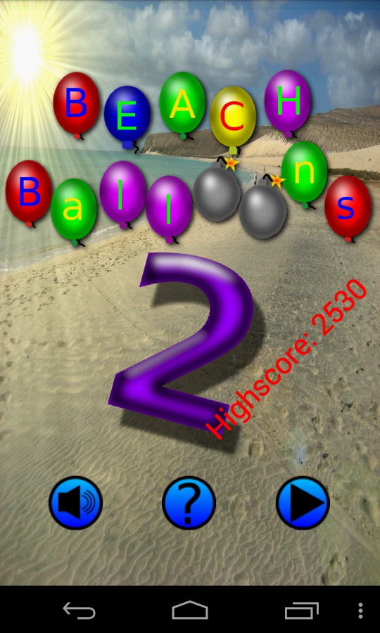 Beach Balloons 2截图1