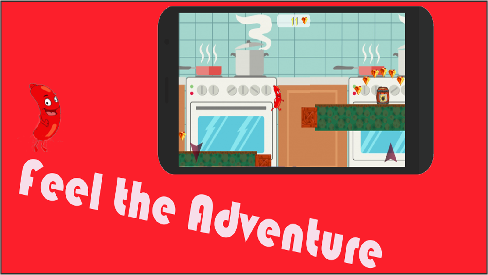 Run Sausage Run Adventure Hot Dog Games截图1