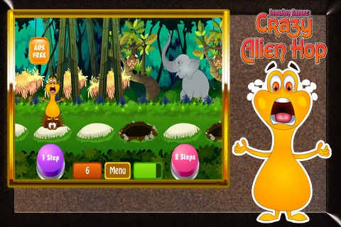 Jumping Games :Crazy Alien Hop截图4