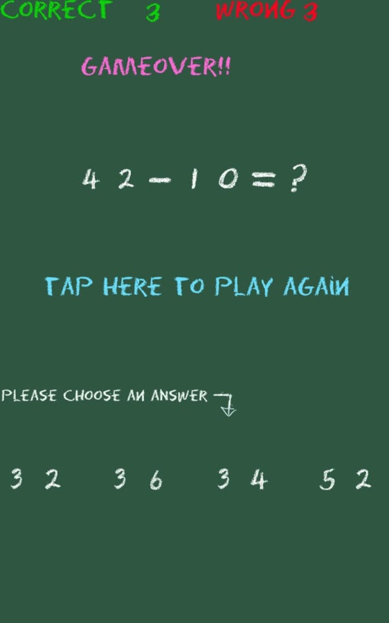 Simple Maths Test截图3