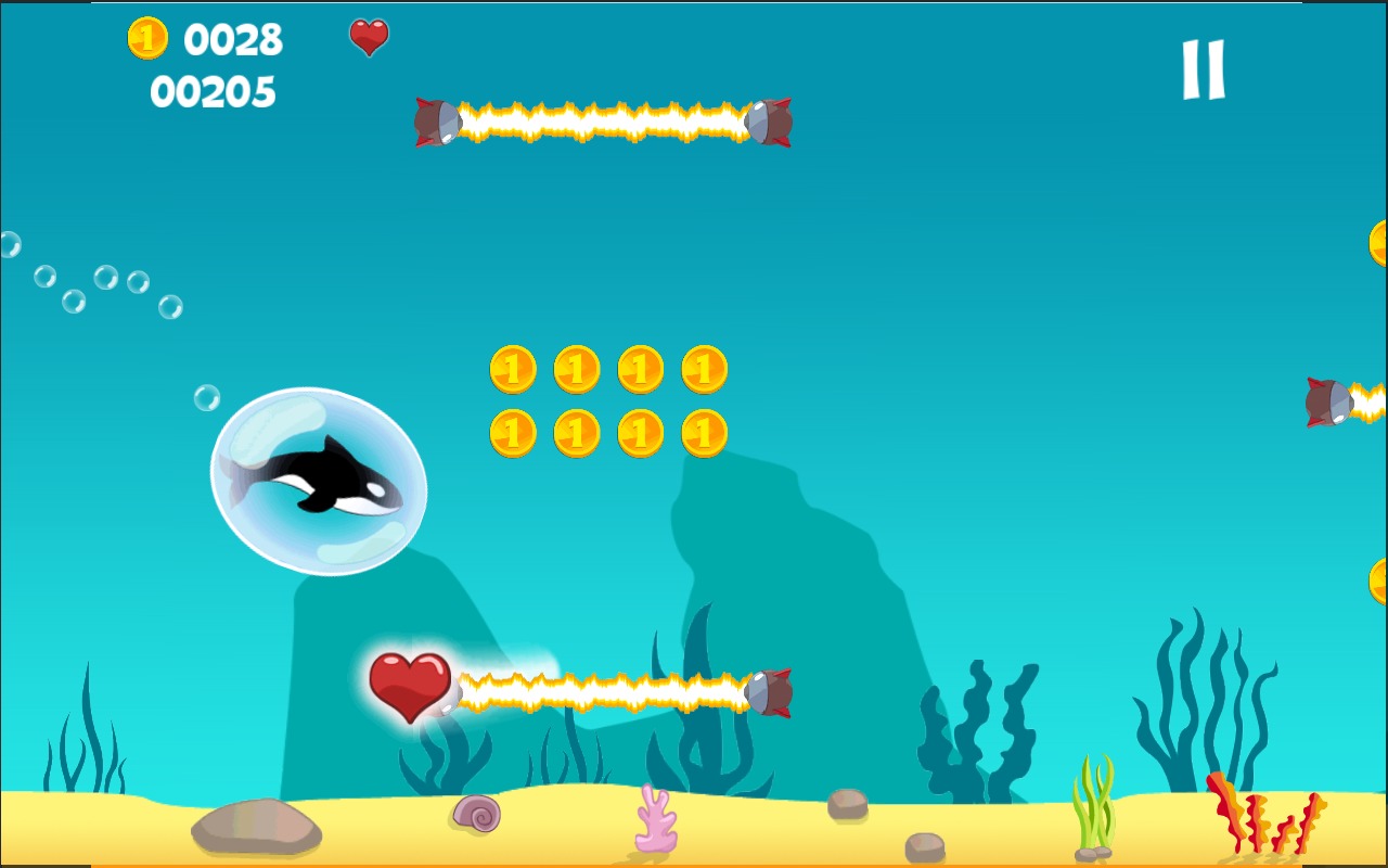 Killer Whale 2D Platform Game截图3