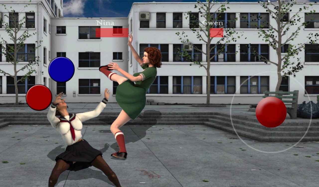 Schoolgirl Fighting Game 3截图3