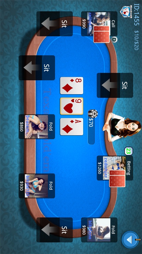 Free Poker Online Game截图1