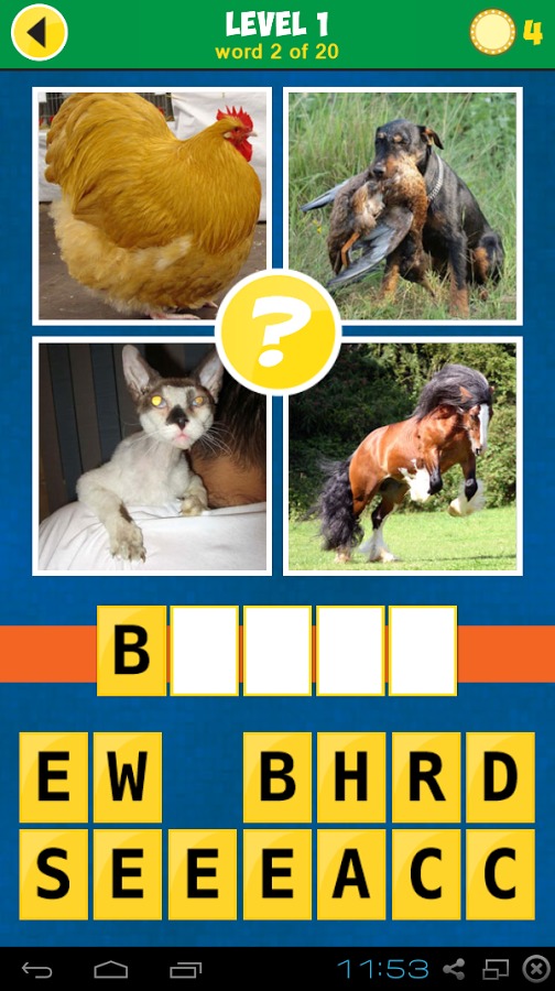 4 Pics 1 Word: Intrigue截图2