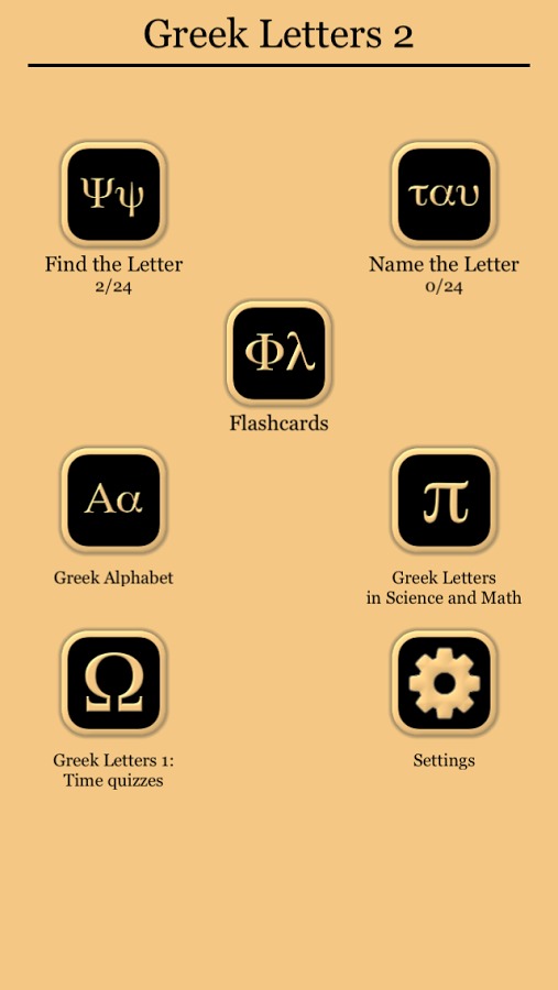 Greek Letters and Alphabet截图1