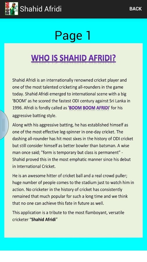 Shahid Afridi - Boom Boom截图3