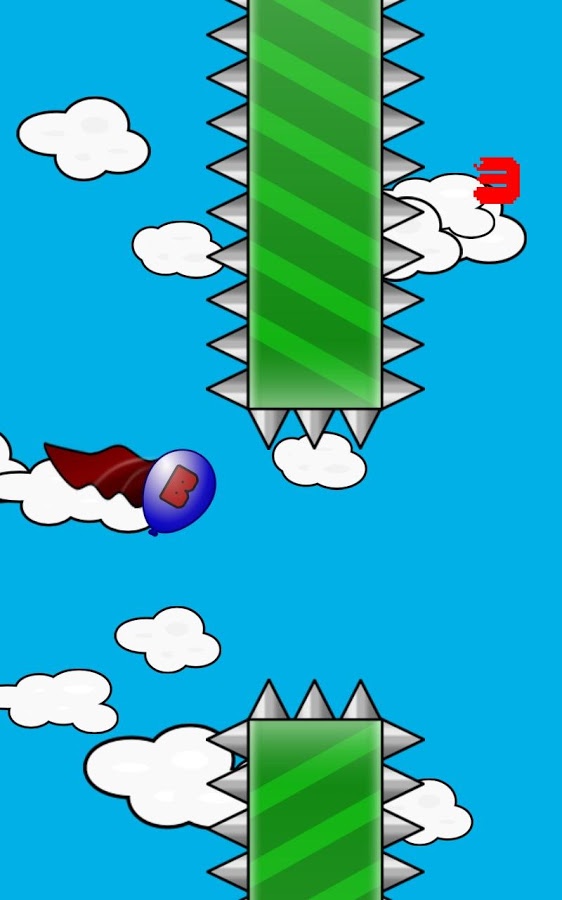 Flappy Cape - Super Balloony截图4