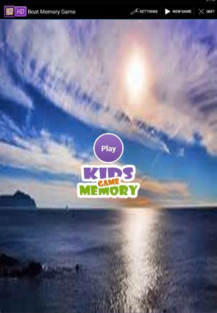 Boat Memory Game截图1