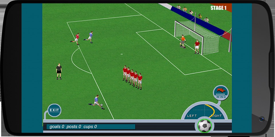 Free Kick Master Challenge截图2