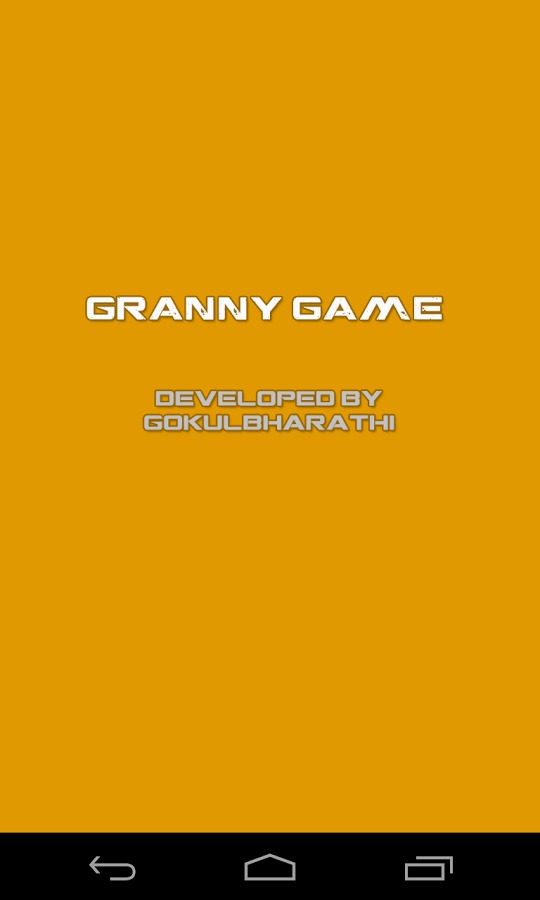 granny game截图1