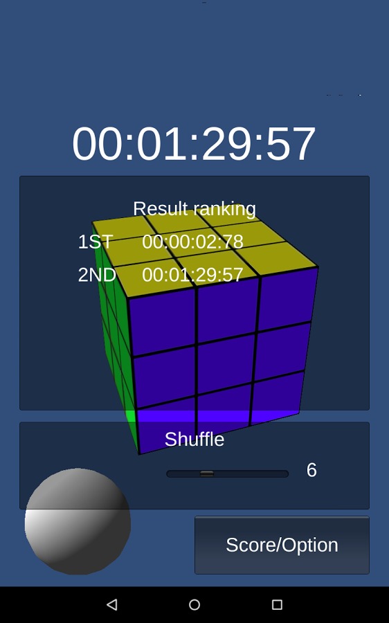 cube puzzle 3D 3*3截图3