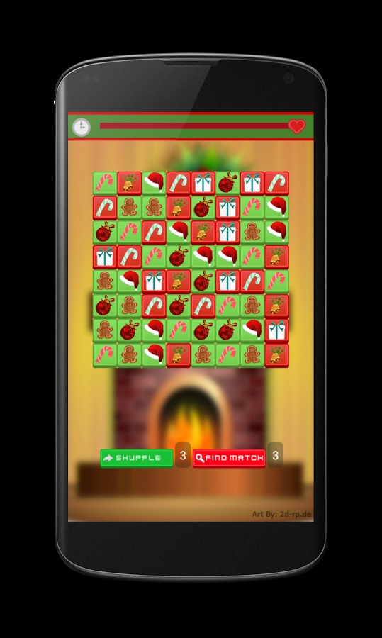 Free Christmas Match Game截图2