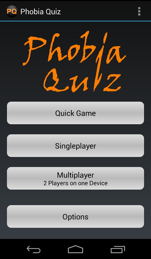Phobia Quiz截图4