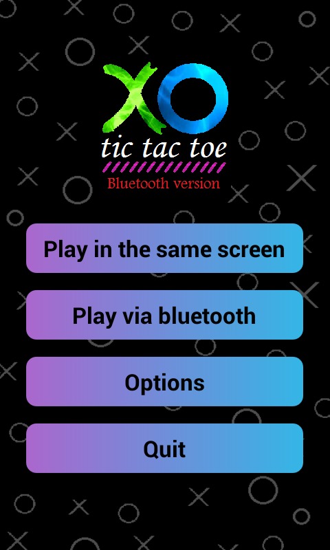 Tic Tac Toe via bluetooth截图1