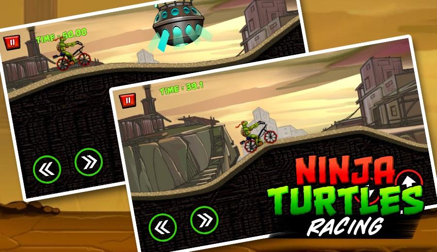 Ninja Turtle Climb Racing - Bike racer 2018截图4