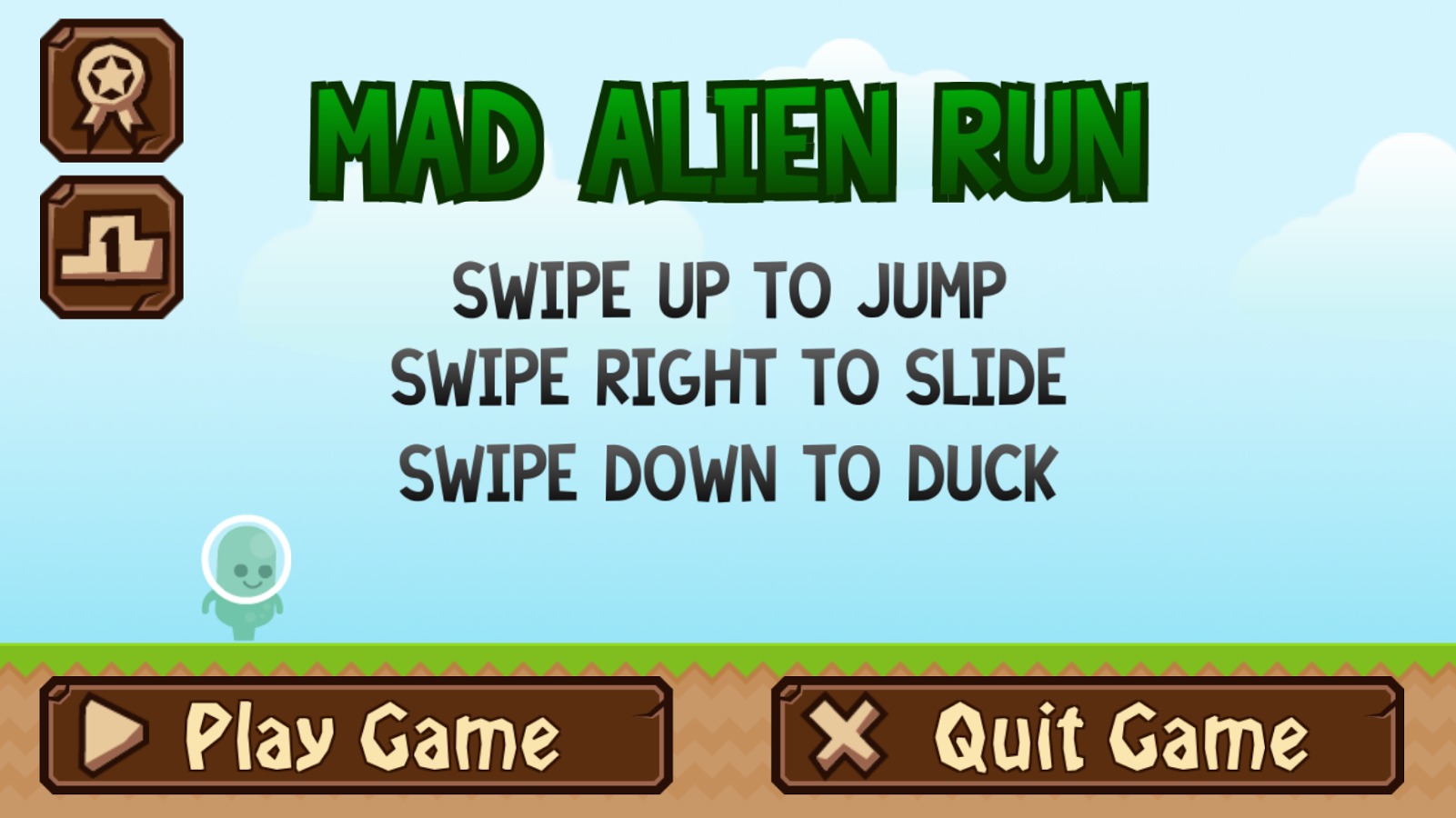 Mad Alien Run截图1